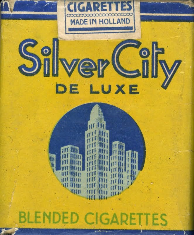 Pakje cigaretten "Silver City"